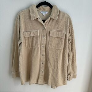 & Other Stories Beige Button Down Shirt
